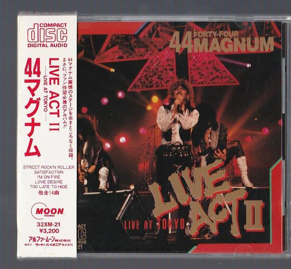 

CD 44MAGNUM - Live Act II 32XM21 Moon Records 1986 Япония Японский Поп/Рок Б/У