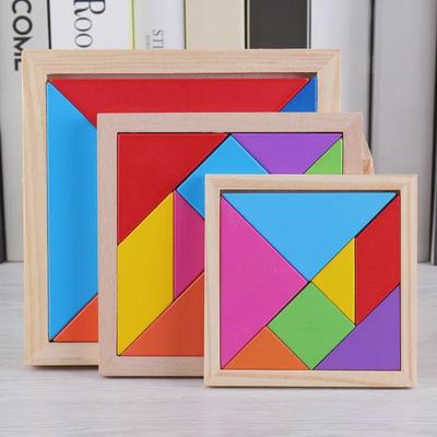 Tangram Puzzle for Early Education: Teaching Aid for Kindergarten and First Grade Students