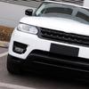 LLKUANG Black Front Fog Light Cover Trim Compatible with Land Rover Range Rover Sport 2014-2017 (Black)