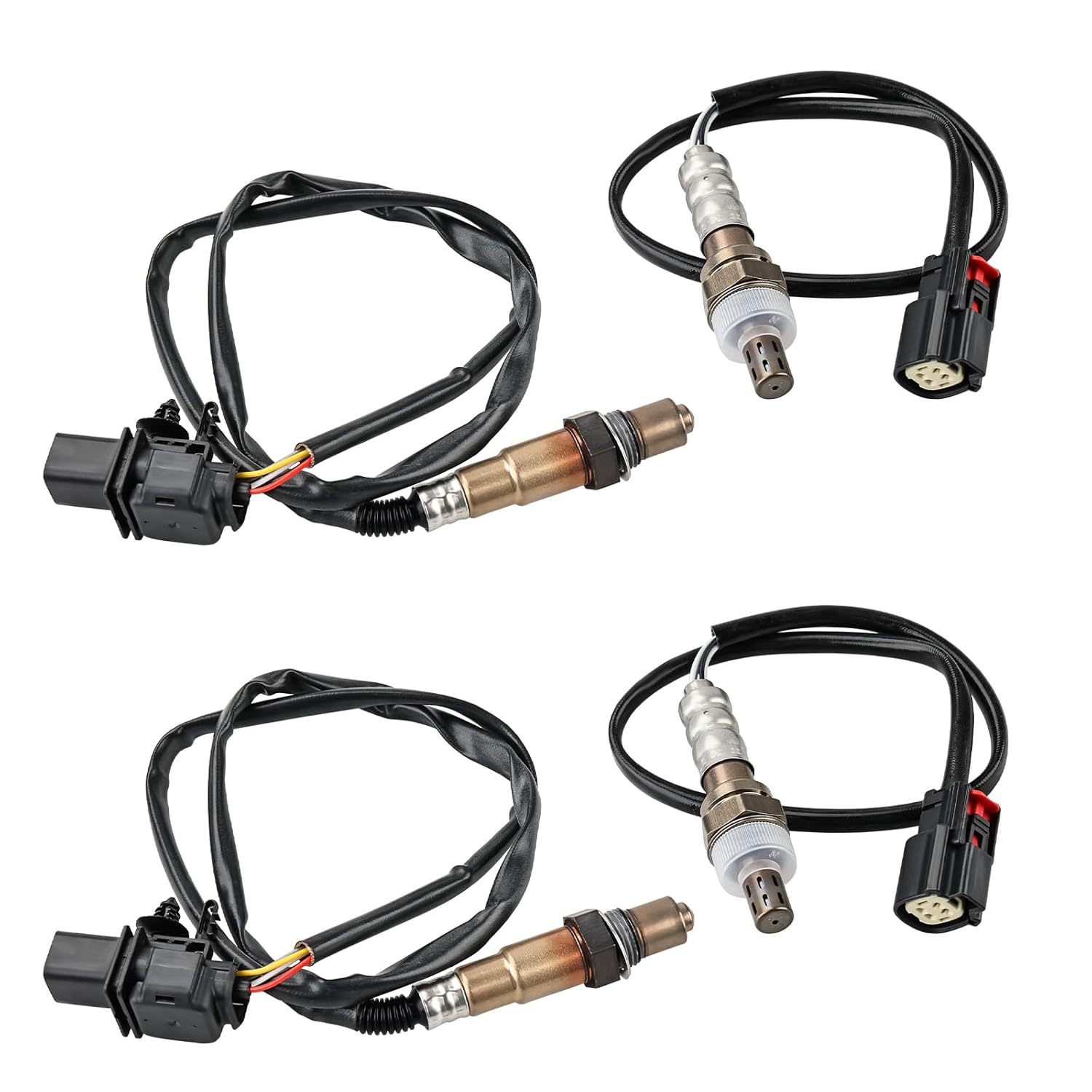 

JDMON 4PCS O2 Oxygen Sensor Upstream & Downstream Replacement for Ford F150 V6 3.5L 2011-2014 Turbocharged Compatible with 234-5076, 234-5113,