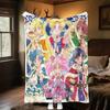 Japanese anime cute cartoon theme Sailor Moon Tsukino Usagi blanket suitable for home beds, sofa covers, office nap, outdoor warm blankets O10