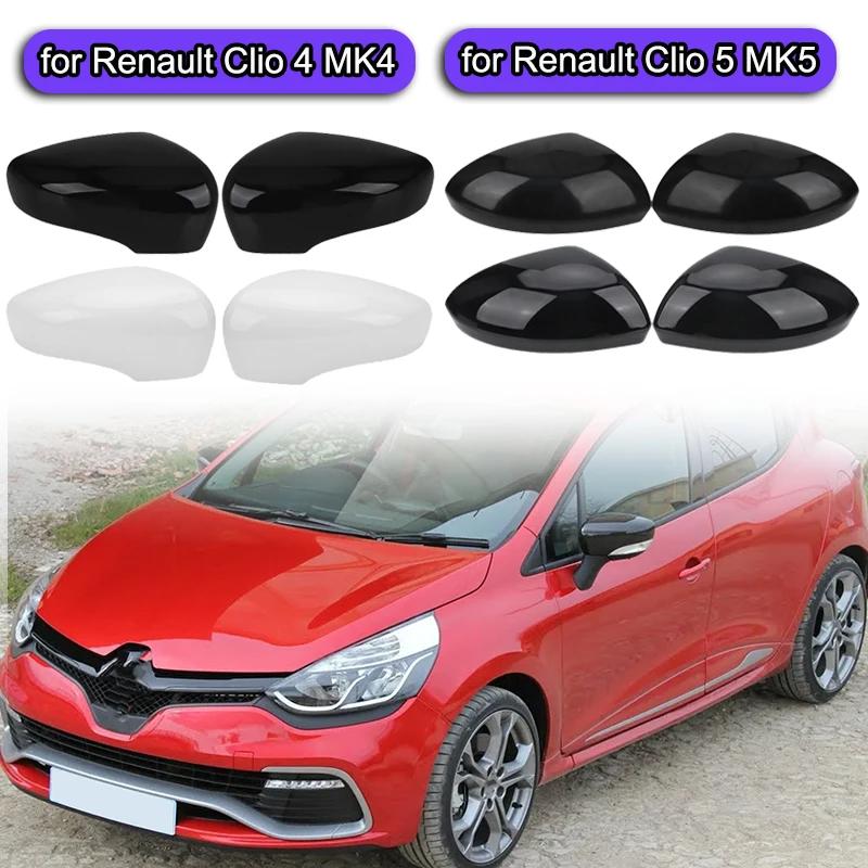 Side Door Wing Mirror Cover For Renault Clio 4 5 MK4 MK5 2012-2025 Zoe Captur 2013- Rearview Mirror Cover Trim Replacement