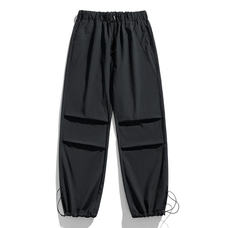 Outdoor waterproof tooling charging pants for men and women couples spring and autumn new paratrooper pants wide-leg loose casual trousers