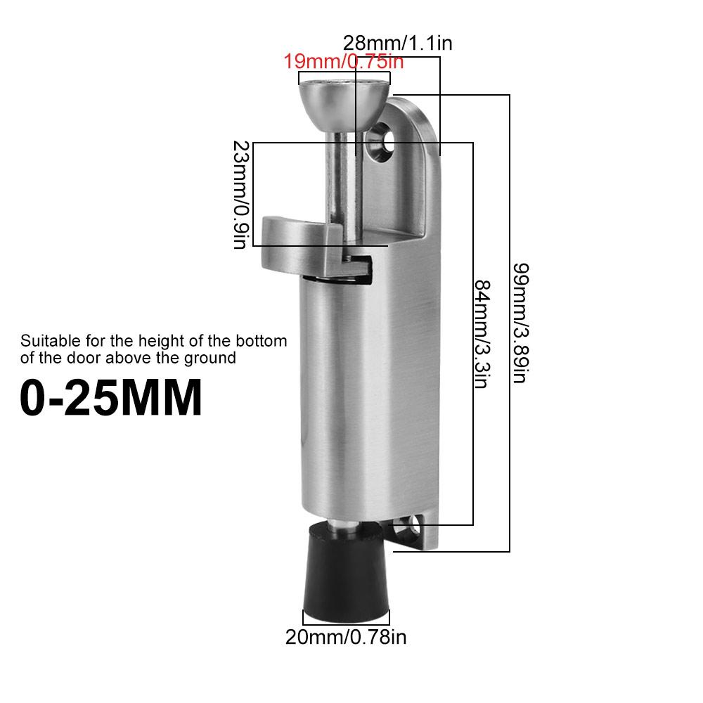 Door Bottom Seam Telescopic Door Stopper Heavy Duty Door Handle Bumper Door Bottom Seam
