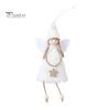 Reusable Xmas Tree Accessories Christmas Angel Doll Decoration, Plush Fairy Girl Pendant, Hanging Nursery Room Decor Ornament for Winter Holiday Party