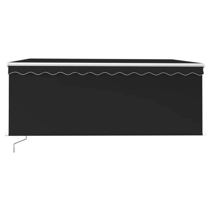 Retractable Awning - EXCLUSIVE HOUSE - 3 X 2.5 M - Manual - Powder-coated Aluminum - UV-resistant PU Polyester Fabric