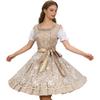 Damski strój na Oktoberfest z koronką Prać ręcznie lub w pralce w zimnej wodzie Retro Bawarski na występy sceniczne i imprezy