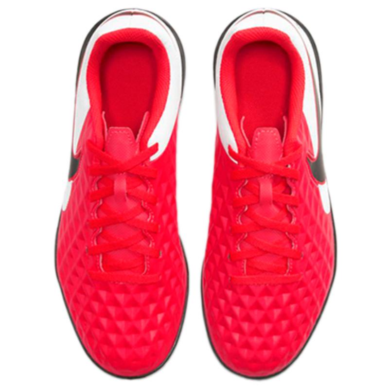 Nike JR LEGEND 8 Club TF Turf LASER CRIMSON 'White Red' Sneakers AT5883-606