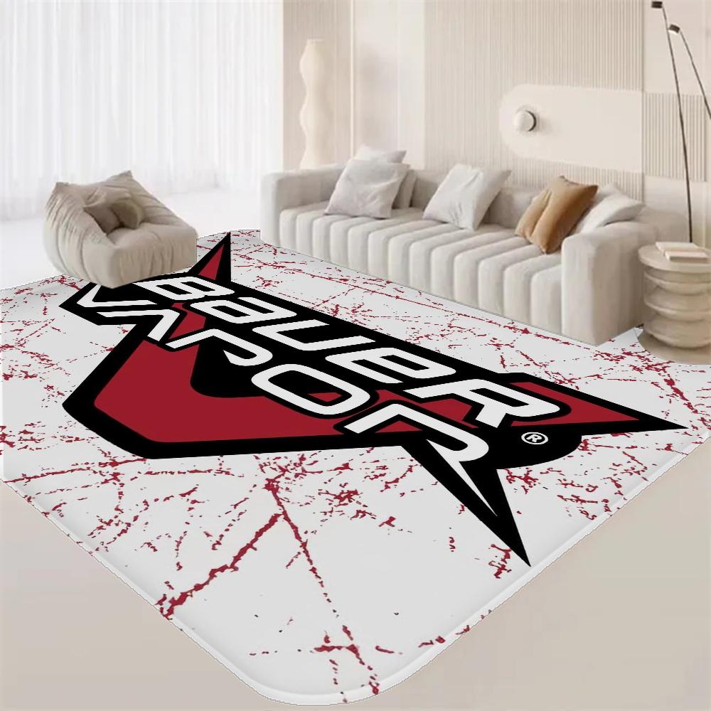 B-Bauer Hockey Bodenmatte Rechteck Rutschfest Zuhause Weich Badematte Haustür Innen Außen Matte Willkommen Fußmatte