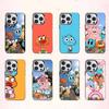 Die erstaunliche W-Welt von Gumball Handyhülle Für iPhone17,16,15,14,13,12,11 Plus,Pro Max Bunt Versilbert Innenabdeckung