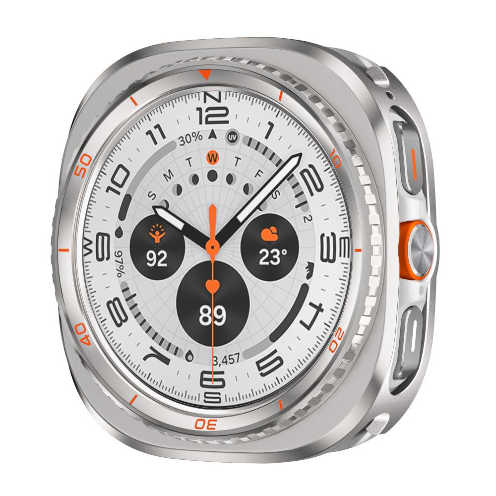 Metal Alloy Case for Samsung Galaxy Watch Ultra2 2025 Accessories Hard Frame Case Cover for Galaxy Watch Ultra 47mm Protector