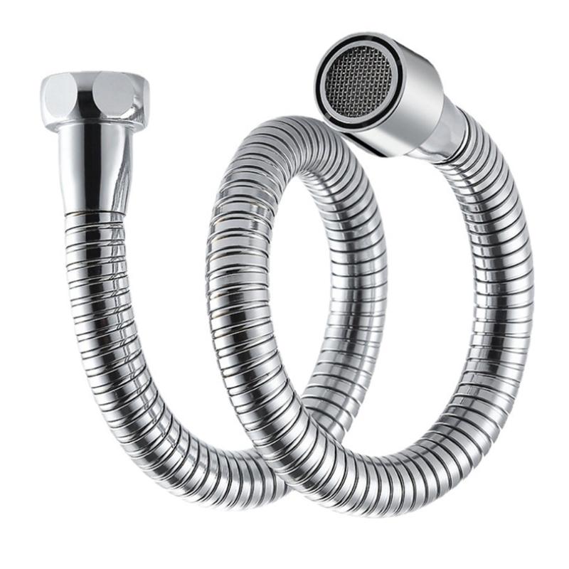 Flexible 360 Degree Faucet Adapter Stainless Steel Sprayers Extension for Enhances Water Control In Household Use