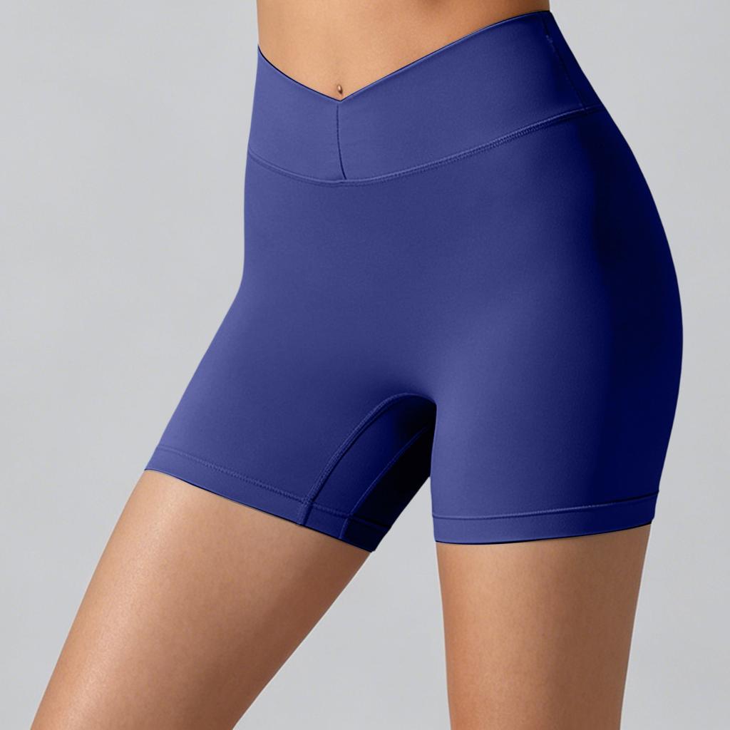 High Waist Compression Yoga Shorts for Women Tummy Control Butt Lift Quick Dry Stretchy Running Fitness Biker Leggings