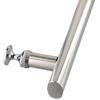 Shower Door Handle Home Renovation 225*30mm Chrome Effect
