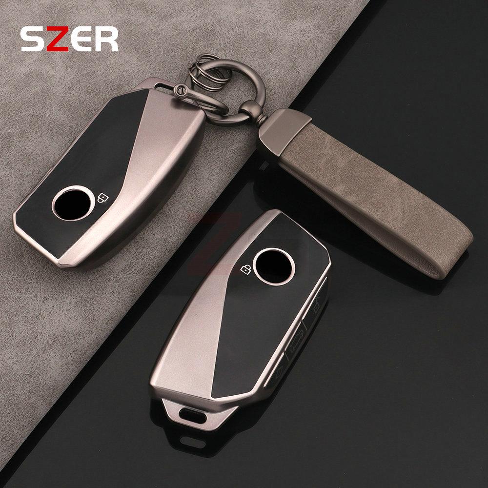 Nytt TPU Bilnyckelskal Skyddsskal Fob För BMW x1 u11 7-serien 735i 740Li X7 I7 G07 LCI XM x1 2024 u11 Fullt Skydd Tillbehör