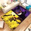 Gengar Pokemon Cartoon Ectoplasma Living Room Non-Slip Area Rug Soft Carpet for Bedroom Kids Playroom Sofa,Home Decor Doormat