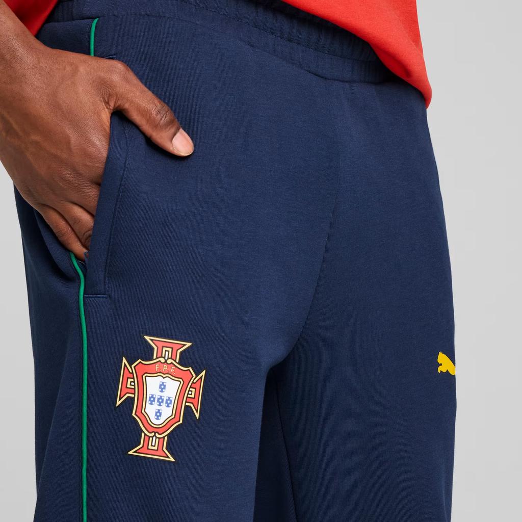 Puma Drycell Logo Moisture-Wicking Comfortable Fashion Casual Pants Men Pants Persian-Blue 779557-17