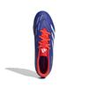 Adidas Predator Club FxG Soccer Unisex Lucid Red Size Cleats, Adult, NIR98, Blue/Footwear White/Solar (IF6344), 26.5cm