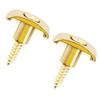 Musiclily Pro Guitar String Retainers/String Guides for Fender American Ultra Electric Guitars, Gold (Set of 2)