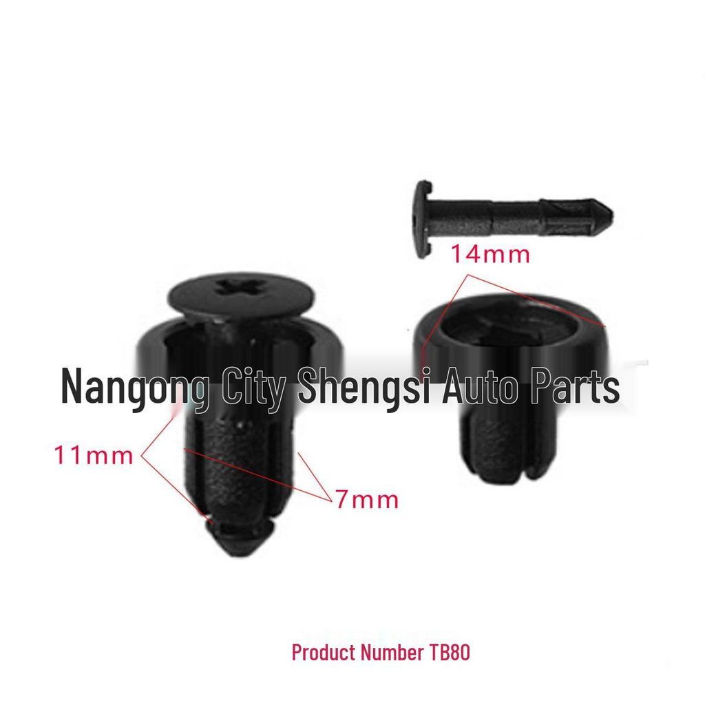 Honda Car Bumper Trim Fixing Clips for Fender and Inner Lining Decoration