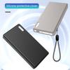 Precise Fit Silicone Cover Design for 12000mAh 66W Powerbank Shell Sleeves Ensuring Secure Holding Without Tools