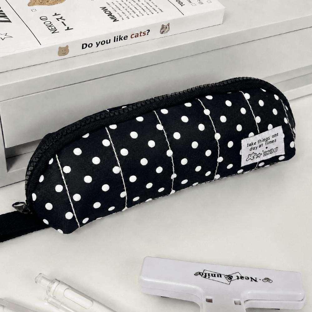 with Hand Strap Pen Bag Large Capacity Stationery Bag INS Pencil Case  Gift