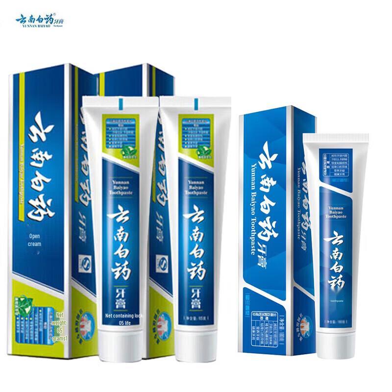 

Yunnan Baiyao Spearmint & Peppermint Toothpaste 4-Pack