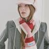 ALLINCOMPLETE 3 Stripe Knit Muffler (2 Colors)