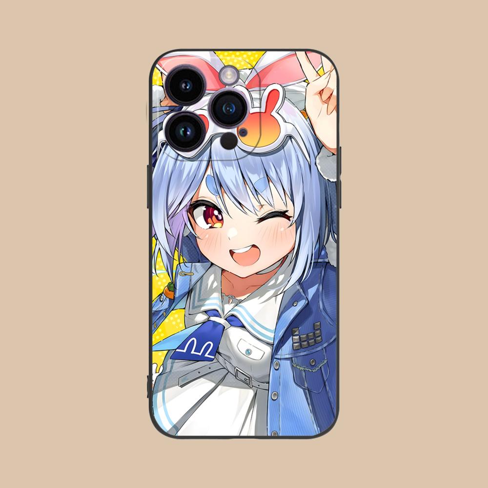 Holo Usada Pekora Matte TPU Mobile Phone Case for iPhone 17 16 15 14 13 12 11 X XR XS 8 7 Air Pro Max Plus Mini Colorful Cover