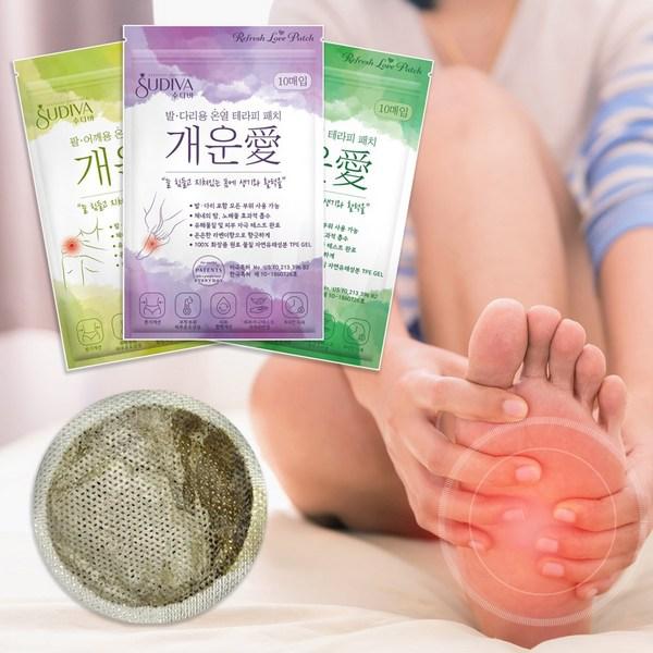 Sudiva Gaewoonae Grassaftblatt, beheiztes Fußpflaster, Sohlen- und Wadenpflaster, 10 Stück, 1 Stück, für Bauch/Taille (Beifußduft) (1 Packung/10 Stück)