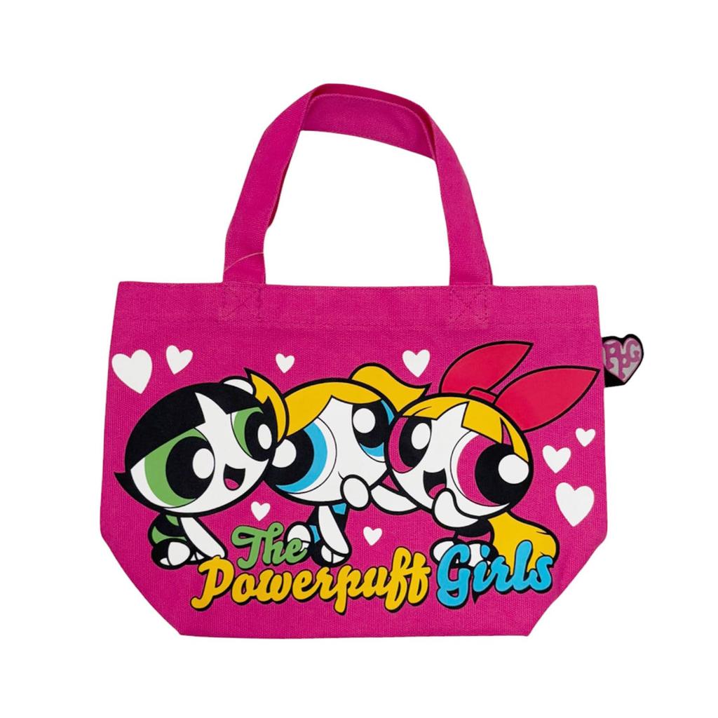 Powerpuff Girls Lunch Bag Colored Gusset - Bag/Pink