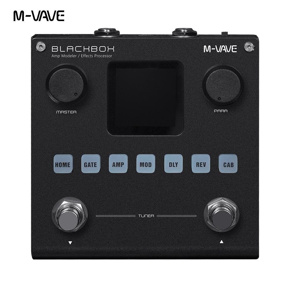M-VAVE Blackbox Гитара/Бас AMP Modeler Многофункциональный