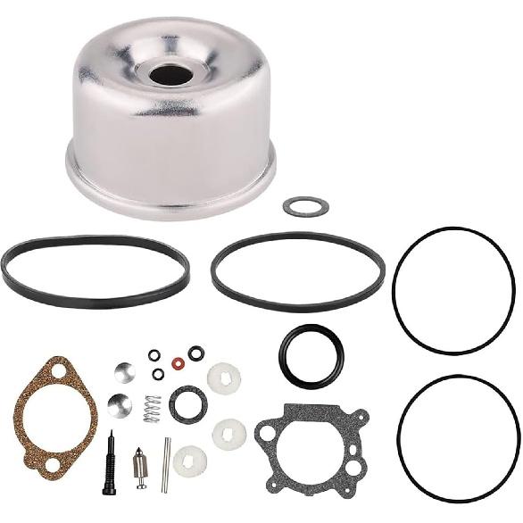 Compatible with 498260 493762 Carburetor Float Bowl Seal Ring O Gasket Overhaul Kit for 796611 493640 398191 498260 492495 20-141-1 20-141 Carb lawn