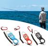 Fish Holder Stainless Gripper Fish Mouth Grabber with Coiled Lanyard Fishing Plier for Saltwater Fish Gripper