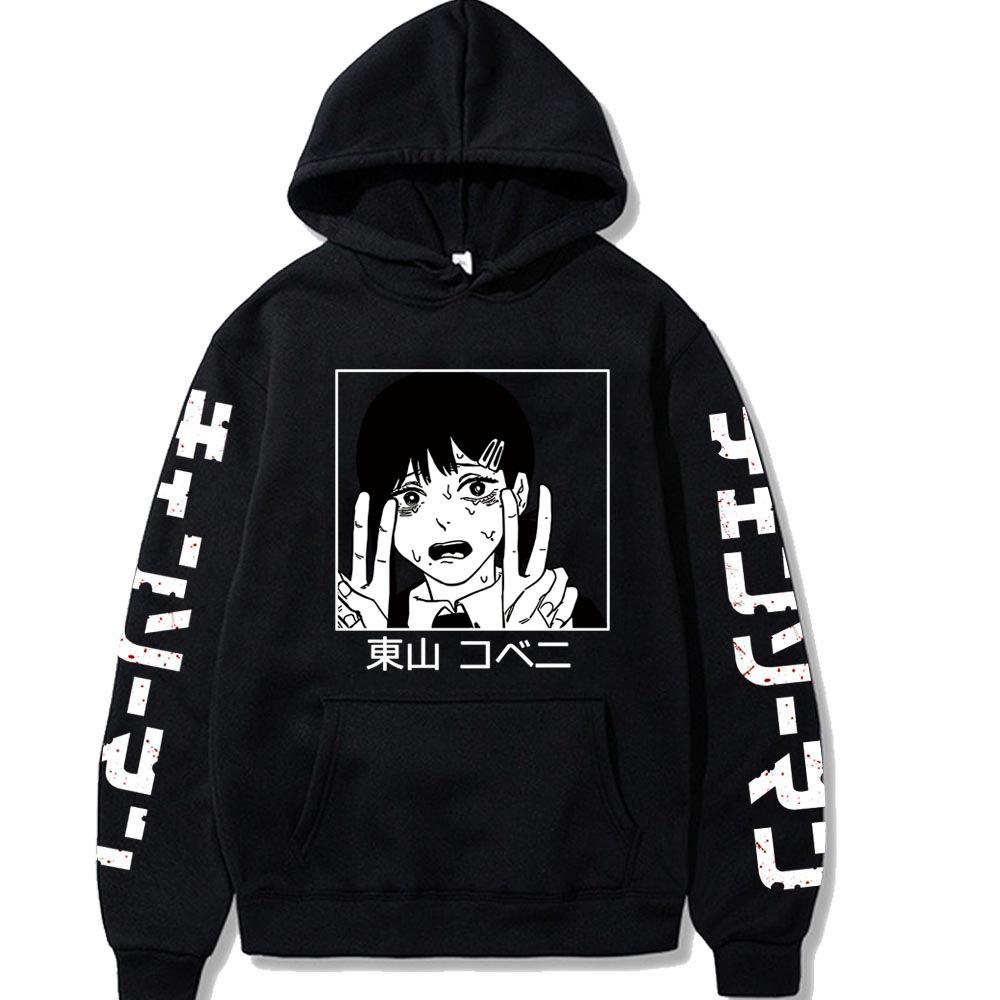 Chainsaw Man Hoodies Singer Graphic Printing Sweatshirts for Fans Casual Long Sleeve Men/Women Clothing Sudaderas Hoody