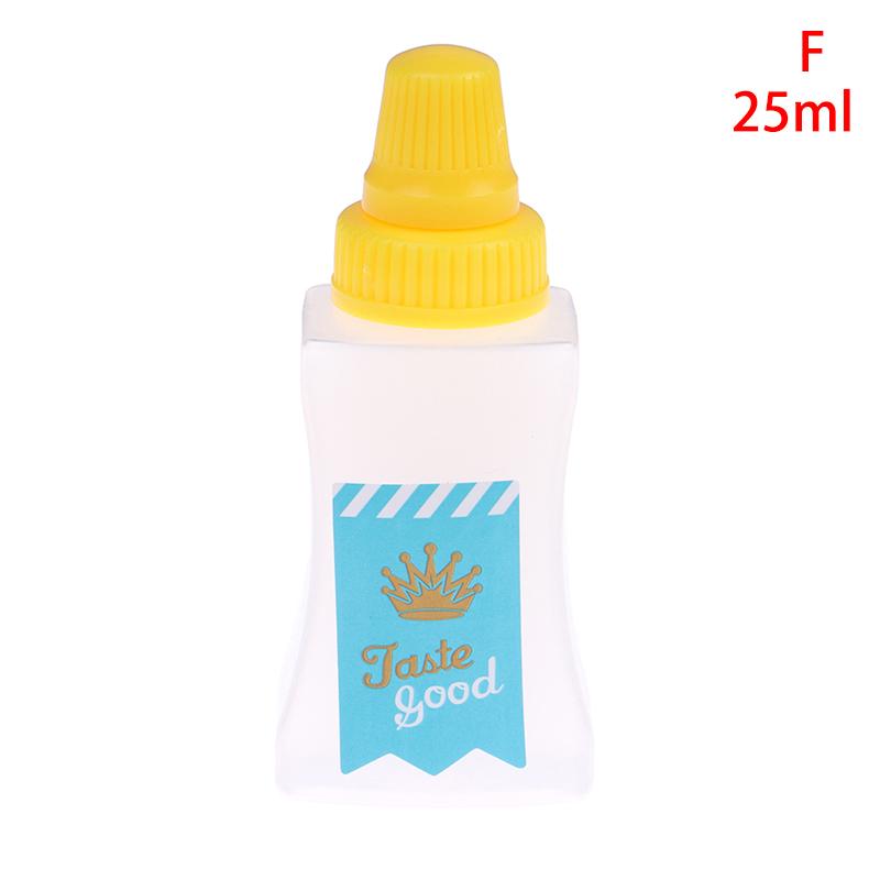 Mini Seasoning Sauce Bottle Portable Tomato Ketchup Bottle Salad Dressing Container for Bento Lunch Box Kitchen Jars
