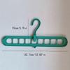 Magic Foldable Clothes Drying Rack: Nine-Hole Multi-Hanger for Space-Saving Storage