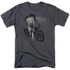 Betty Boop - Bbmc - Adult Unisex Short Sleeve T-Shirt - Gray
