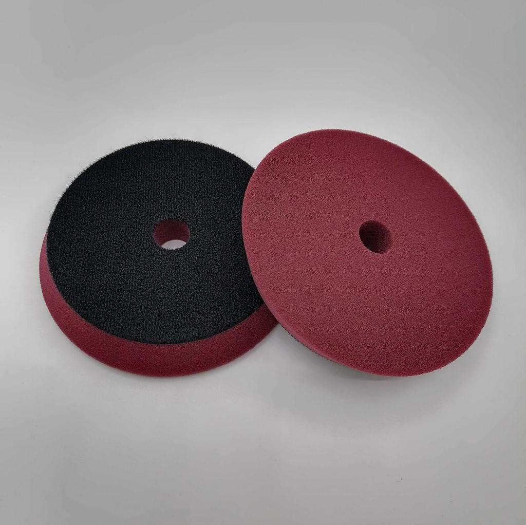 Japanese Beveled Car Polishing Sponge Pad for DA Machines - Self-Adhesive Scratch Repair and Restoration Pad