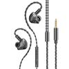 Fever HiFi Sound Effect Earphones Dynamic In Ear Monitor Headset Detachable Cable Noise Cancelling Music Sports Game Headphones