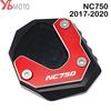 Pro HONDA NC750X NC 750 X 2017 2018   (ne pro ) Příslušenství pro prodlužovací podložku bočního stojanu pro motocykly NC750