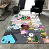 Toca Boca Life Teppich Fußmatte für Wohnzimmer oder Schlafzimmer Weicher und bequemer Teppich ein Geschenk für Geburtstag und Feiertag.