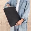 Genuine Leather Laptop Sleeve 14 Inch MacBook IPad Pro Urban Minimalist Inner Case With Crazy Horse Finish