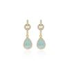 MELA BIANCA Viola Drop Earrings
