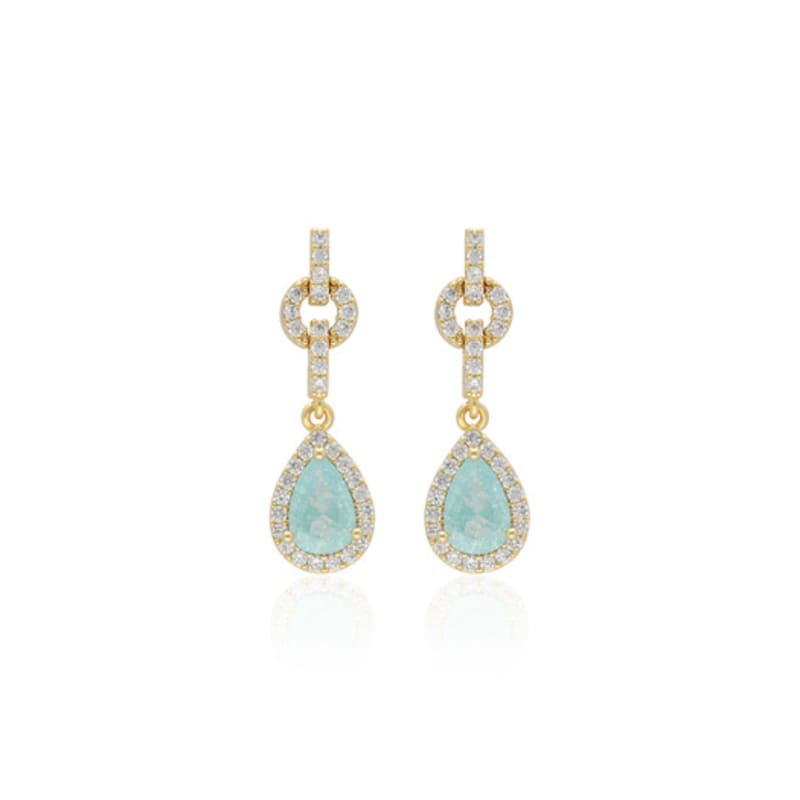 MELA BIANCA Viola Drop Earrings