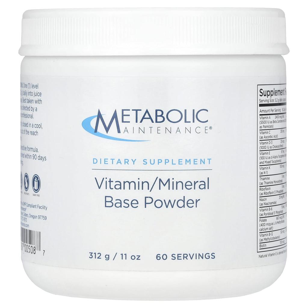 Vitamin/Mineral Base Powder, 312G(11Oz)