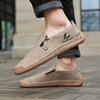 Handmade Men's Casual Shoes Comfortable And Breathable Moccasins Men Flats Shoes Driving Shoes