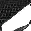 Gucci Shoulder Bag Black Women GG Pattern Used