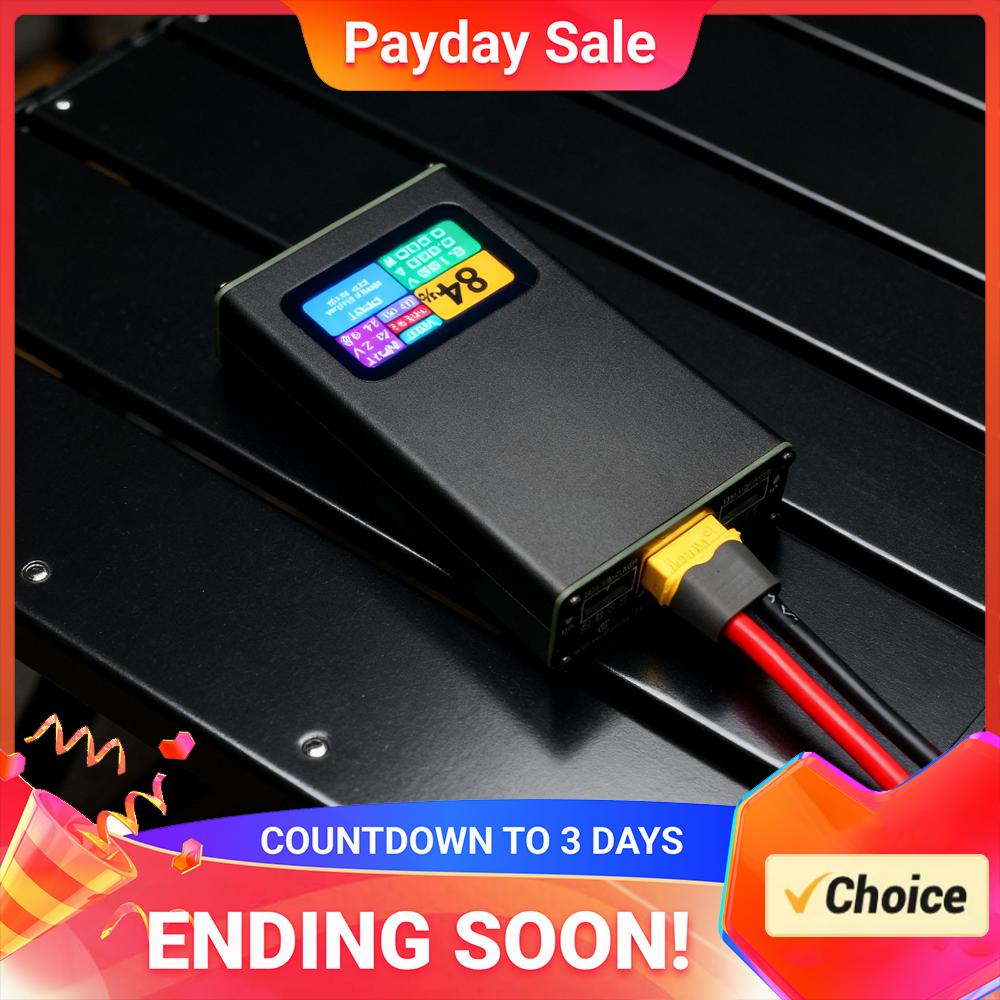 Bidirectional Fast Charger Digital Display PD3.1 100W 2S~6S 3S 4S Lithium Battery Charging For 2S 3S 4S 5S 6S Lithium Battery
