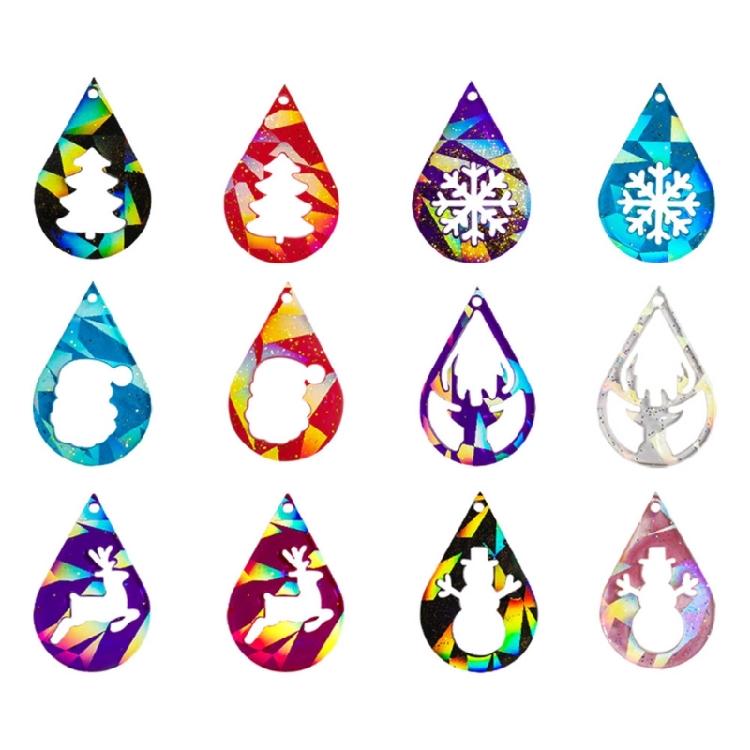 Hogere Kwaliteit Siliconen Mal Oorbellen Hangers Maken Vorm DIY Sieraden Gereedschap